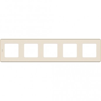Рамка LEGRAND INSPIRIA 5 постов слоновая кость