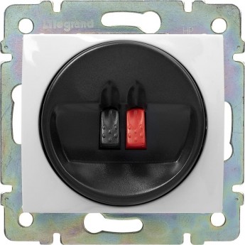 Розетка LEGRAND для колонок Valena одиночная слоновая кость Розетка LEGRAND для колонок Valena одиночная слоновая кость