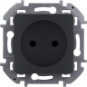 Розетка LEGRAND INSPIRIA 2К 16 А 250 В антрацит 673713