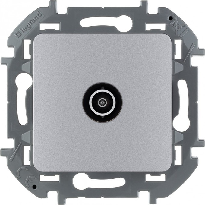 Розетка TV LEGRAND INSPIRIA «ЗВЕЗДА» 2 дБ 0 2400 мГц алюминий 673852