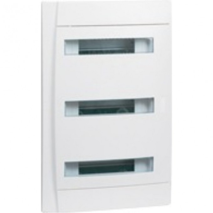 Щит распределительный LEGRAND PRACTIBOX встраиваемый ЩРв-П-36 пластиковый белый прозрачная дверь IP40 бел без шины 601114