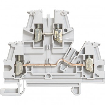 Винтовая клемма LEGRAND Viking 3 - двухполюсная - двухъярусная - шаг 5 мм - серый Винтовая клемма LEGRAND Viking 3 - двухполюсная - двухъярусная - шаг 5 мм - серый