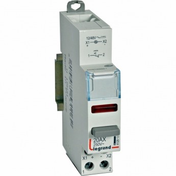 Выключатель кнопочный LEGRAND CX3 с фиксацией НЗ красный индикатор 12/48 Выключатель кнопочный LEGRAND CX3 с фиксацией НЗ красный индикатор 12/48