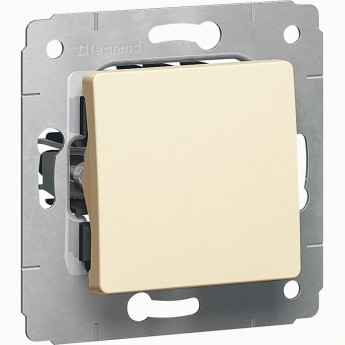 Выключатель LEGRAND Cariva автоматические клеммы 10 А 250 В слоновая кость Выключатель LEGRAND Cariva автоматические клеммы 10 А 250 В слоновая кость