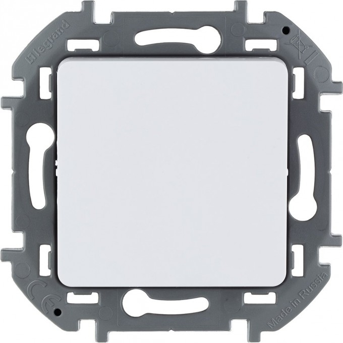 Выключатель одноклавишный LEGRAND INSPIRIA 10 AX 250 В белый 673600