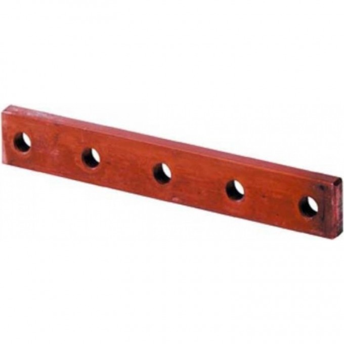 Медная шина LEGRAND с нарезанными отверстиями - 12x4 мм - 160 A - длина 990 мм 37389