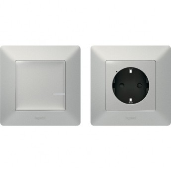 Пакет для управления бытовыми электроприборами LEGRAND Valena Allure with NETATMO, алюминий Пакет для управления бытовыми электроприборами LEGRAND Valena Allure with NETATMO, алюминий