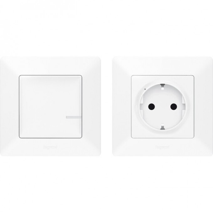 Пакет для управления бытовыми электроприборами LEGRAND Valena Allure with NETATMO, белый 752154