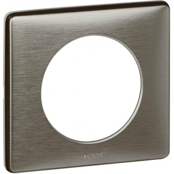 Рамка LEGRAND Celiane 1 пост, вольфрам Рамка LEGRAND Celiane 1 пост, вольфрам