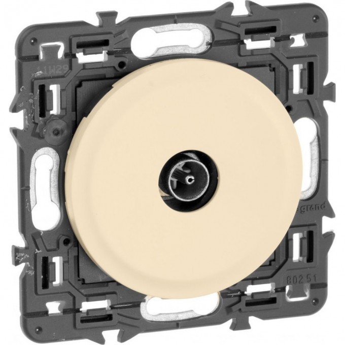 Розетка LEGRAND Celiane TV пр оконечн слоновая кость SET-1-067386-01