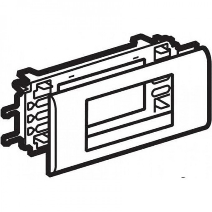Суппорт LEGRAND Mosaic на 8 модулей 65мм 010981