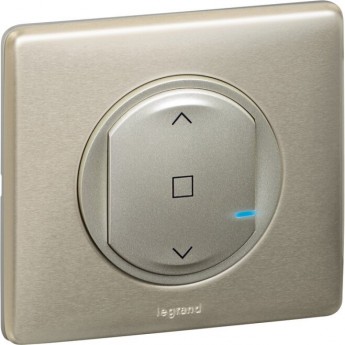 Умный выключатель рольставней LEGRAND Celiane with NETATMO 500 ВА 230В, титан Умный выключатель рольставней LEGRAND Celiane with NETATMO 500 ВА 230В, титан